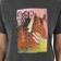 Tactics Women's Horses Horses Boxy T-Shirt - off black - front detail