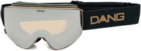 Dang Shades FL2.0 Mag Tech Goggles + Bonus Lens - black sand/chrome + yellow lens
