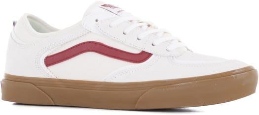 Vans Skate Rowley Shoes - red/white/gum - view large