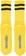 Toy Machine Monster Face Sock - yellow - reverse