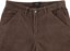 Former Distend Cord Pants - chocolate - alternate front