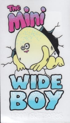 Heroin Dawn Of The Egg Sticker - mini wide boy - view large