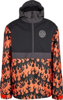 Airblaster Trenchover Jacket - flames - view large