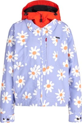 Airblaster Women's Chore Insulated Jacket - thistle big daisy - view large