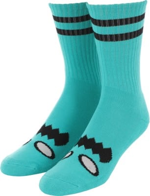 Toy Machine Monster Face Sock - green - view large