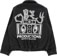 Obey Milton Jacket - faded black - reverse
