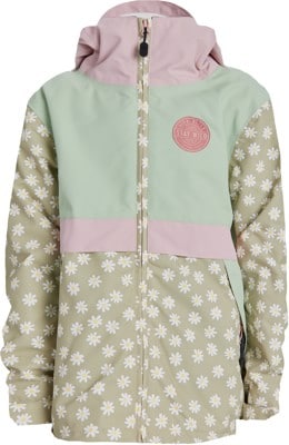 Airblaster Youth Trencher Full Zip Jacket - tan daisy - view large