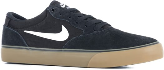 Nike SB Chron 2 Skate Shoes - black/black/gum light brown/white - view large