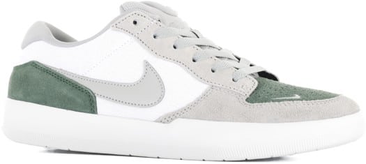 Nike SB Force 58 Skate Shoes - white/flt silver-fir-white - view large