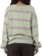 RVCA Women's Juno Cardigan Sweater - sage green - reverse