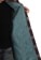 Volcom Women's Insulated Riding Flannel Jacket - oxblood - open