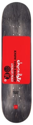 Chocolate Perez Know Your Rights! 8.0 Skateboard Deck - view large