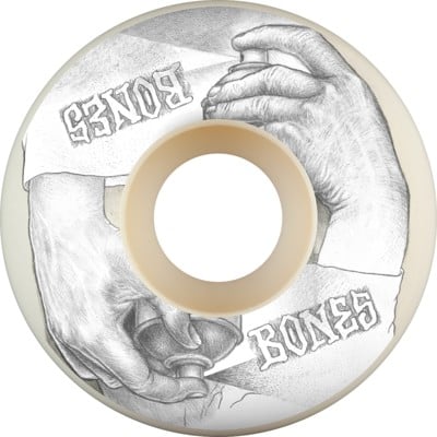 Bones X-Formula V1 Standard Skateboard Wheels - spraying hands (97a) - view large