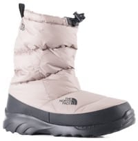The North Face Nuptse Traction Bootie Boots - mushroom grey/tnf black