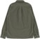 Rhythm Classic Linen L/S Shirt - forest green - reverse