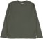 Rhythm Classic Waffle Knit L/S T-Shirt - forest green