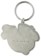 Polar Skate Co. Braces Keychain - silver/black - reverse