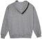Polar Skate Co. Devil Man Zip Hoodie - heather grey - reverse