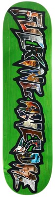 Fucking Awesome Dill Big Logo Collage 8.0 Skateboard Deck - green - view large