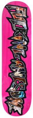 Fucking Awesome Dill Big Logo Collage 8.18 Skateboard Deck - pink - view large