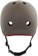 Yepa T-Shell Plus Skate Helmet - stone/speckled - back