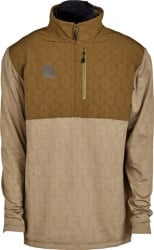Airblaster Quickstrike Quarter Zip Sweatshirt - shroom