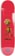 Push Bee Zombie Incomplete 7.75 Complete Skateboard - vivid red - deck