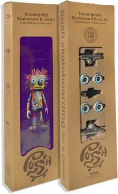 Push Big Rag Doll Incomplete 7.5 Complete Skateboard - purple - view large