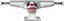 Independent Stage 4 Polished Skateboard Trucks - silver 136 - reverse