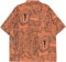 Polar Skate Co. Exist Bowling S/S Shirt - orange - reverse