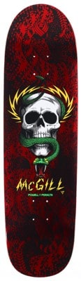 Powell Peralta McGill Skull & Snake 8.97 Flight K21 Shape Skateboard Deck - red foil - view large