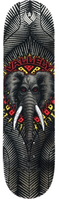 Powell Peralta Vallely Elephant 8.38 Flight K26 Shape Skateboard Deck - silver foil - view large