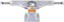 Independent T-Funk Stage 11 Standard Skateboard Trucks - polished silver (149) - reverse