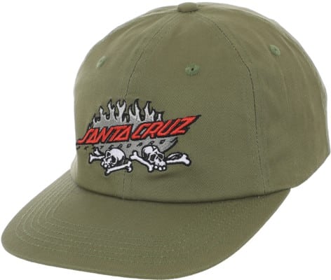 Santa Cruz Salba Voodoo Pit Snapback Hat - fern - view large