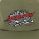 Santa Cruz Salba Voodoo Pit Snapback Hat - fern - front detail
