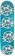 Fancy Lad Cat Treats 8.25 Skateboard Deck - blue