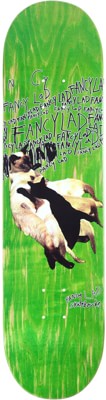 Fancy Lad Cats Feeding 8.1 Skateboard Deck - green - view large