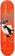 Fancy Lad Cats Feeding 8.1 Skateboard Deck - orange