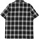 Independent Belmont S/S Shirt - black/smoke - reverse