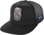 1910 Ojo Rojo Snapback Hat - black