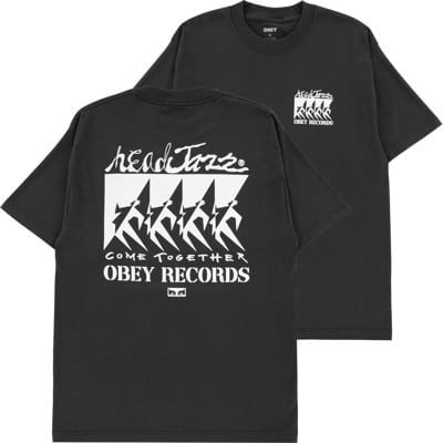 Obey Come Together T-Shirt - vintage black - view large