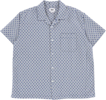 Obey Adrian S/S Shirt - unbleached multi - view large