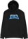 1910 Ojo Rojo Hoodie - black - front