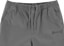 Independent Span Elastic Waist Pants - slate - alternate front