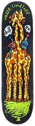 Foundation Lindloff Back Off Bro 8.5 Skateboard Deck - black