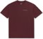 Last Resort AB FIG 16 T-Shirt - red/white - front
