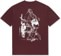 Last Resort AB FIG 16 T-Shirt - red/white