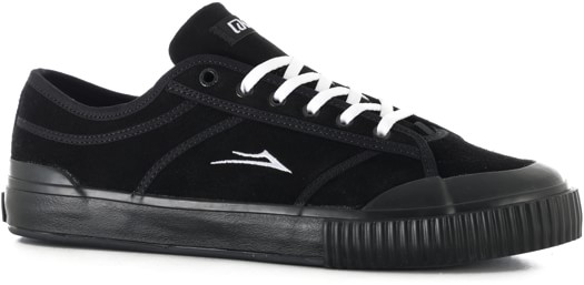 Lakai Conrad Elite Skate Shoes - black/black suede - view large
