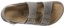 Birkenstock Milano Crosstown Slide Sandals - faded khaki oiled leather - top
