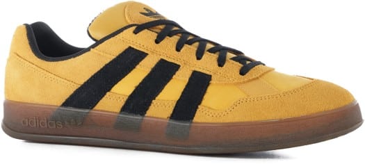 Adidas Gonz Aloha Super 80's Skate Shoes - preolved yellow/core black/gum5 - view large